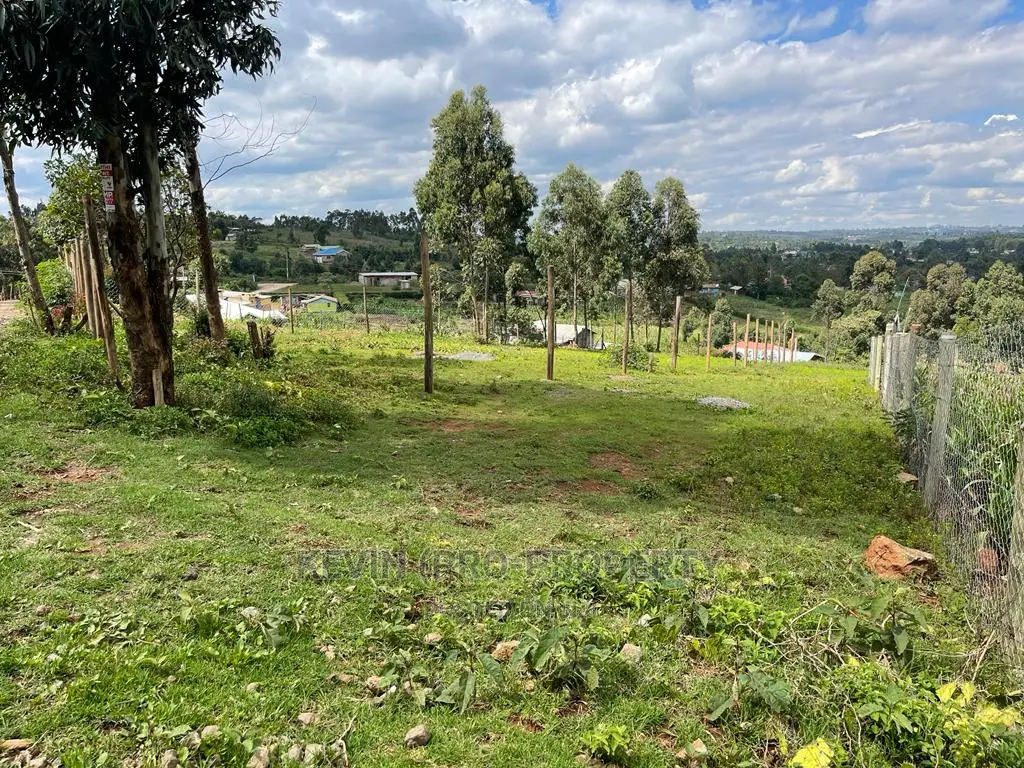 Residential Plot for Sale in Kikuyu, Kamangu (With Nice View