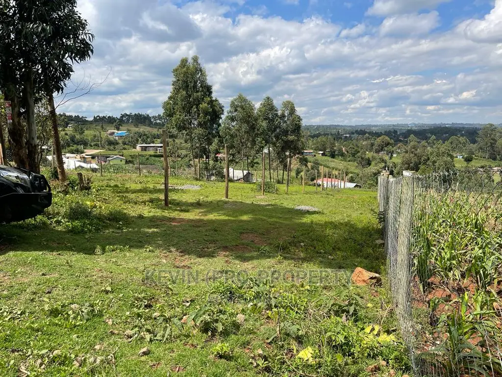 Residential Plot for Sale in Kikuyu, Kamangu (With Nice View