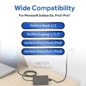 Microsoft Surface Laptop Surface Go Surface Pro Charger