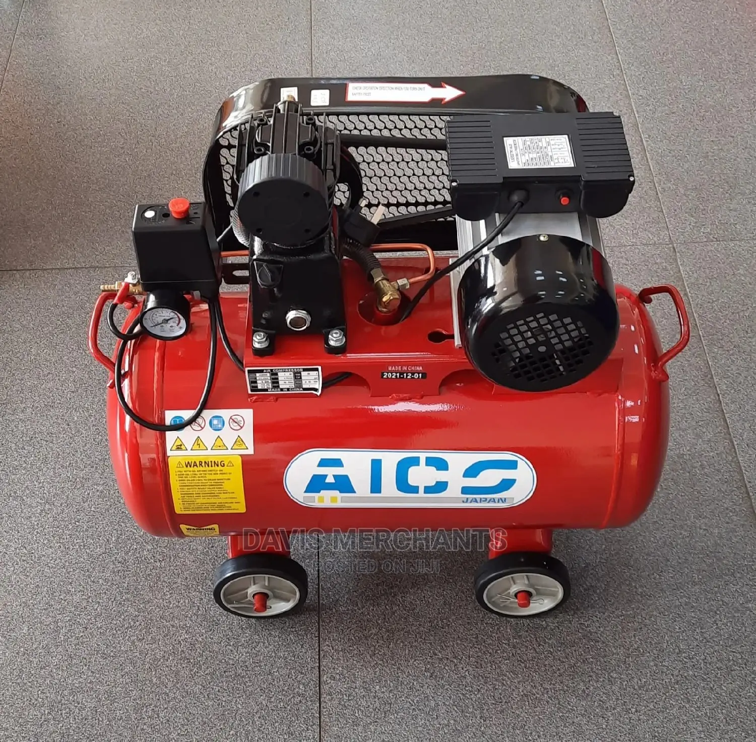 Aico 50lts Single Piston Air Compressor