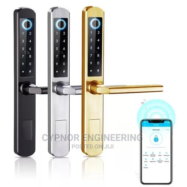 Door Lock For Airbnb With App Unlock Feature - main view