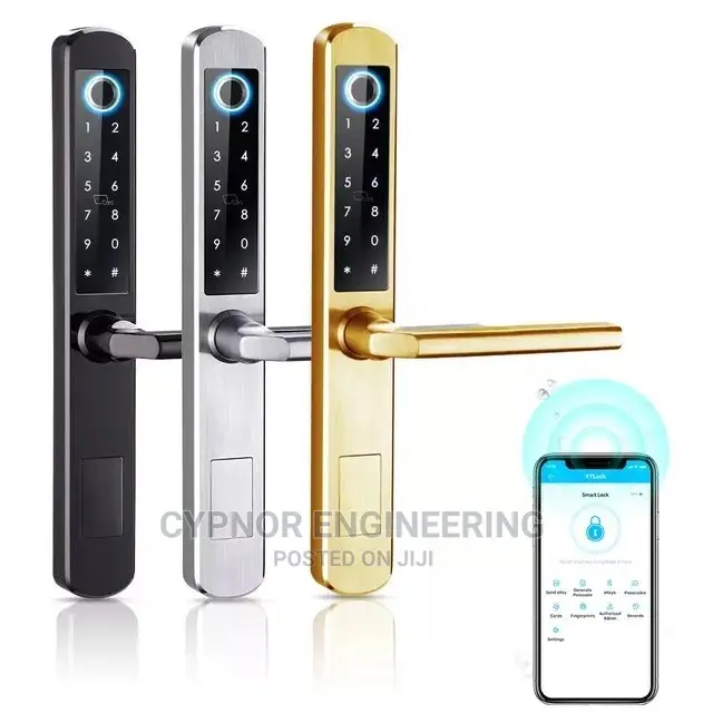 Door Lock For Airbnb With App Unlock Feature