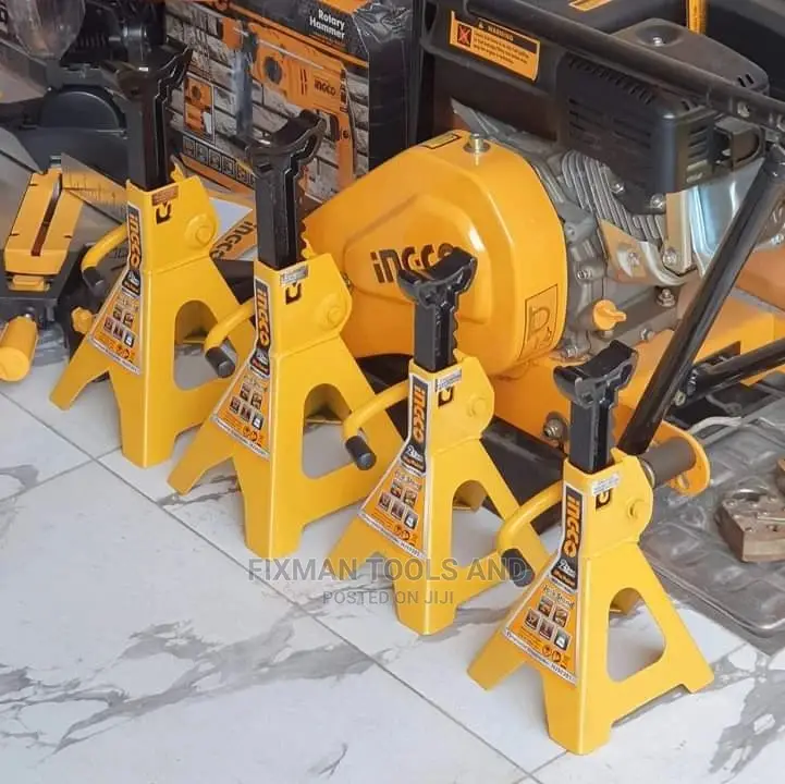 Heavy Duty Jack Stands, 2 and 3 Tone Strong