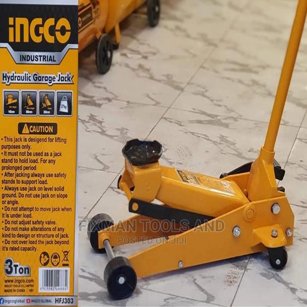 Hydraulic Floor Jack 3 Ton Heavy Duty 1 Yr Warranty