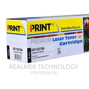 IPRINT CE278A Compatible Black Toner Cartridge for HP TONER