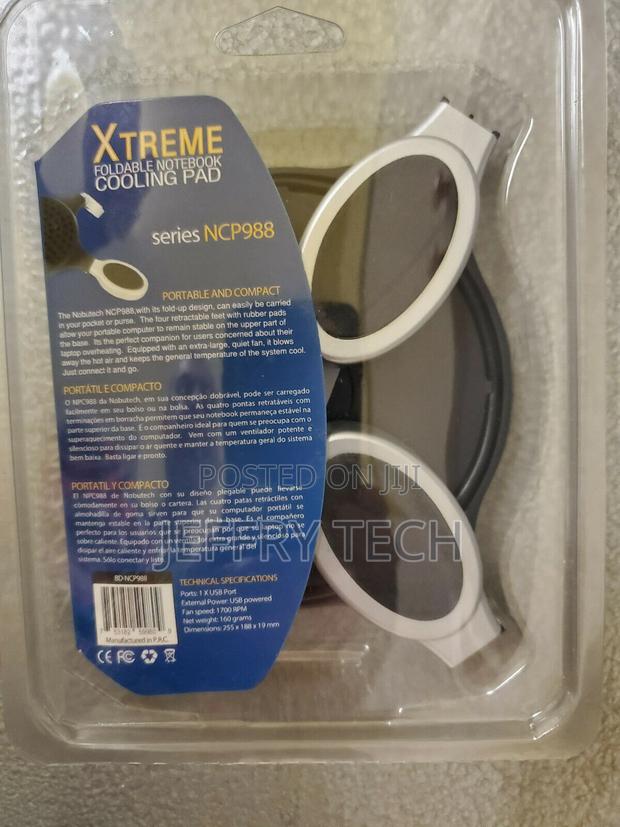 Laptop Notebook Cooling Pad Foldable Nobutech Xtreme Series - thumbnail 2