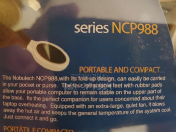 Laptop Notebook Cooling Pad Foldable Nobutech Xtreme Series - thumbnail 4