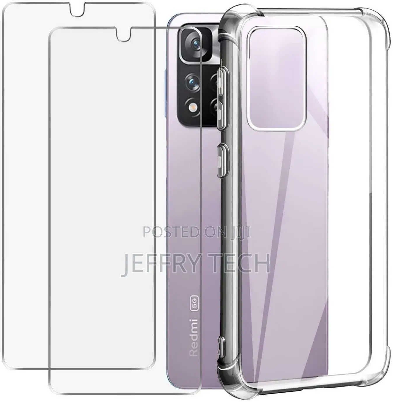 Xiaomi Redmi Note 11 Pro 5G Case, Clear Phone Cover Screen G