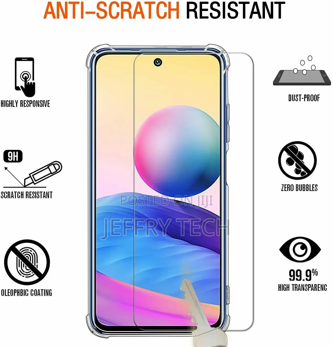 Xiaomi Redmi Note 10 5G Case Clear Silicone Slim Shockproof