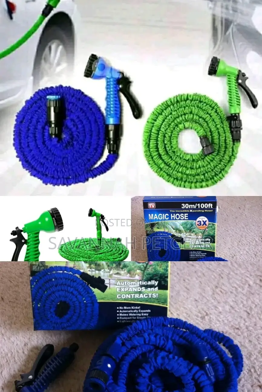 Magic Hose for Garden Irrigation Cleaning the Car Carpet 60M