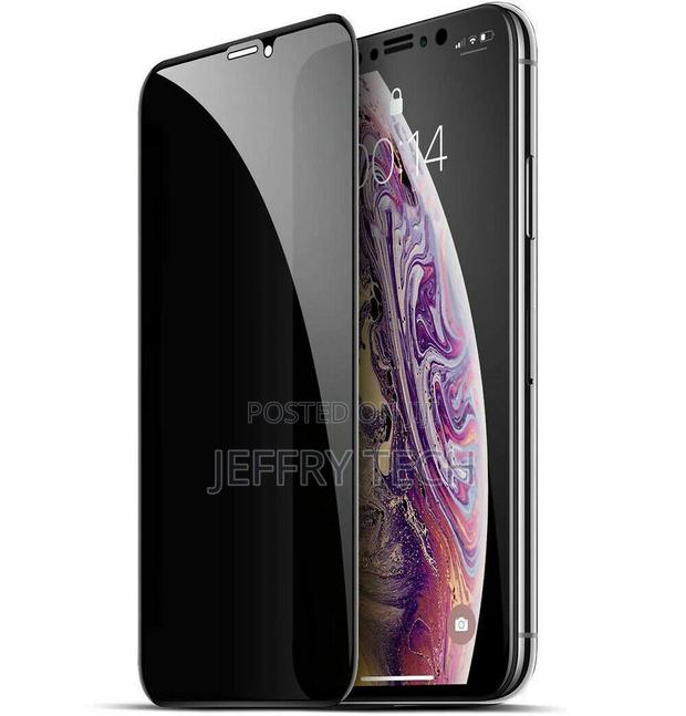 PRIVACY Tempered Glass Screen Protector for iPhone 12,11,Pro - thumbnail 3