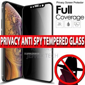 PRIVACY Tempered Glass Screen Protector for iPhone 12,11,Pro - thumbnail 2