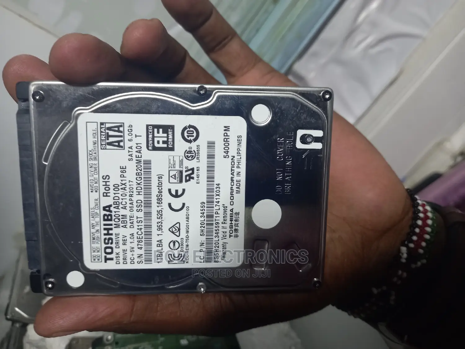 1tb Laptop Slim Hard Disk (Tested)