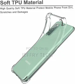 Samsung Galaxy S20 FE Case Clear Gel Cover Tempered Glass