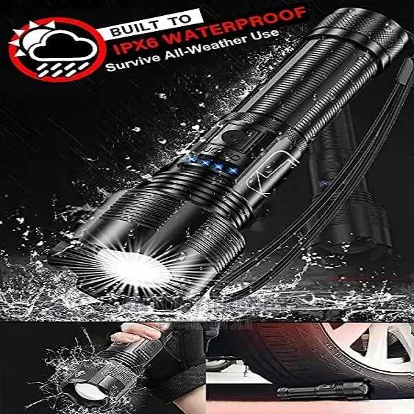 XML T6 Powerful Handheld Flashlight for Camping,.