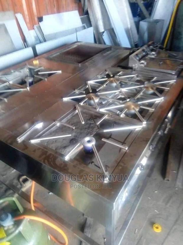 Combined Cooker With,Gas Cooker,Frier and Griddle