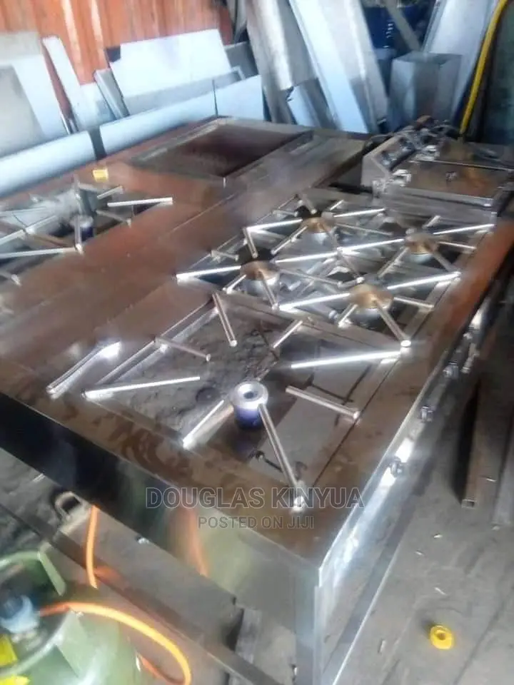 Combined Cooker With,Gas Cooker,Frier and Griddle
