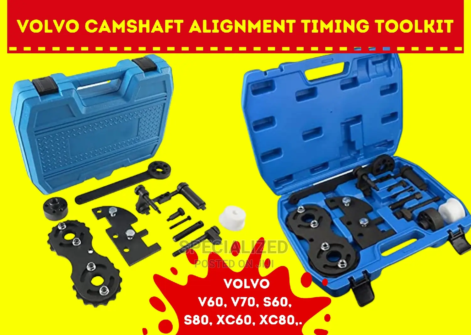 Volvo Engine Timing Toolkit Camshaft Alignment Tool