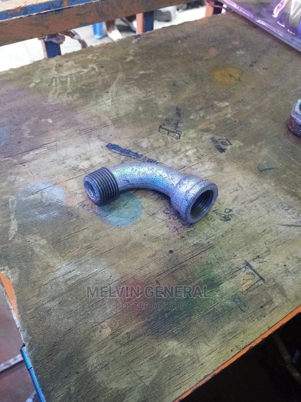 Galvanised Male Female Bend 1/2" - main view