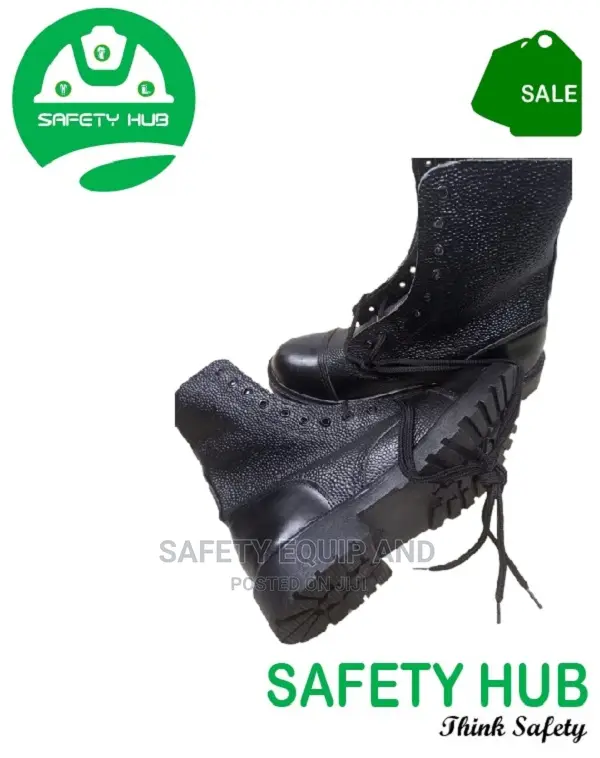 Security Guard Boots/With Laces