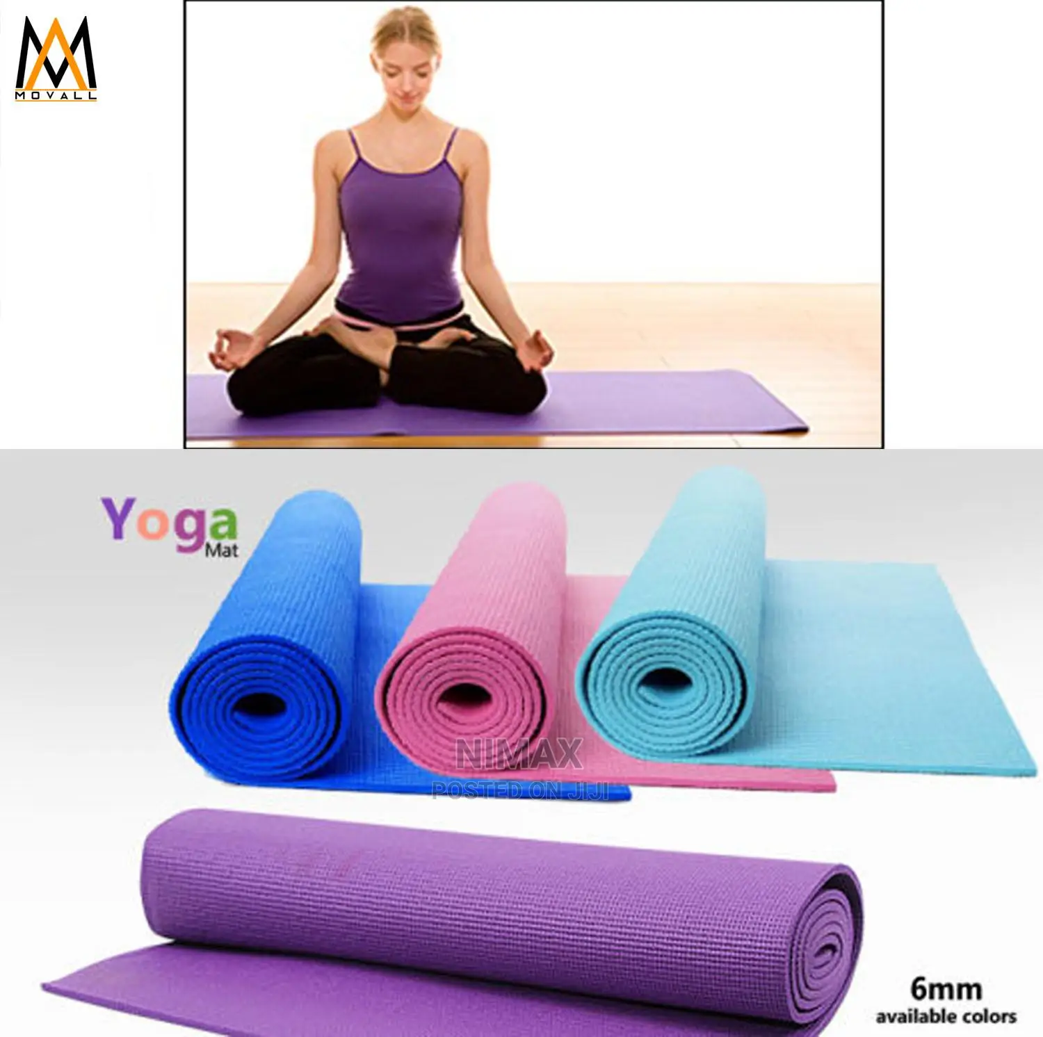 Exercise Yoga Mat 3MM / 5MM Thick