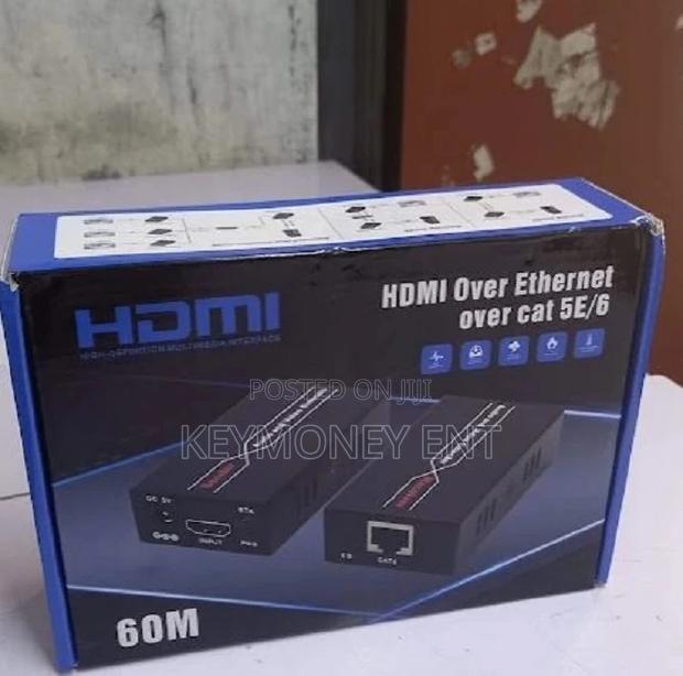 High Class HDMI Extender Over Lan 60metres Powered - main view