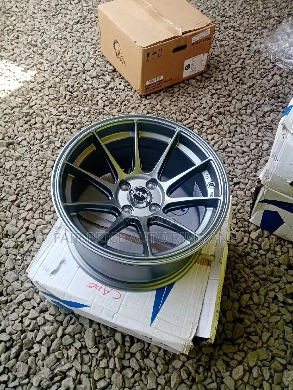 Rims Size 15 Matt Grey Kh Design