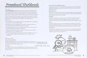 Preschool Workbook, Grades Pre-school