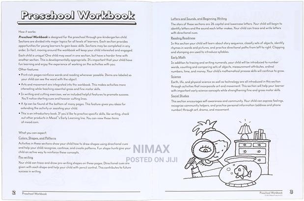 Preschool Workbook, Grades Pre-school - thumbnail 2