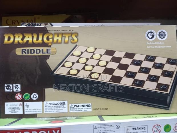 Draughts Magnetic Game Checkers - thumbnail 3