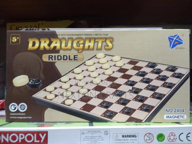 Draughts Magnetic Game Checkers - thumbnail 4