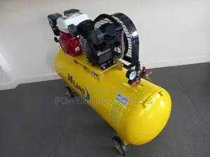 Milano Italia 150l Air Compressor Petrol Powered 8hp