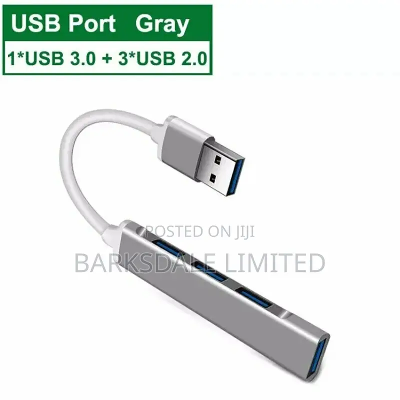 High Speed USB HUB 3.0 4 Ports Extension Adapter