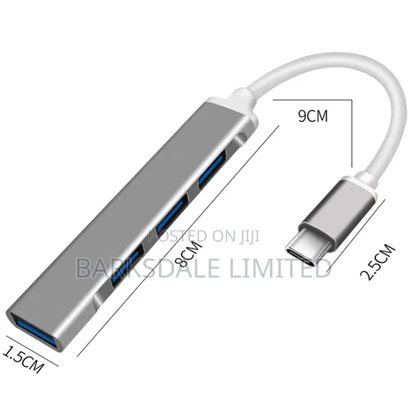 High Speed USB HUB 3.0 4 Ports Extension Adapter