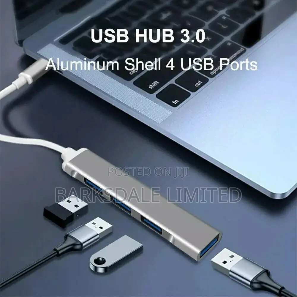 High Speed USB HUB 3.0 4 Ports Extension Adapter