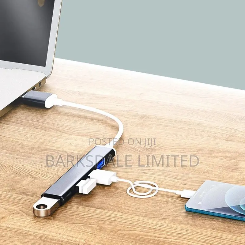 High Speed USB HUB 3.0 4 Ports Extension Adapter