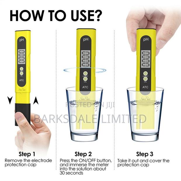 PH Meter Level Tester Water Electronic Digital - thumbnail 2