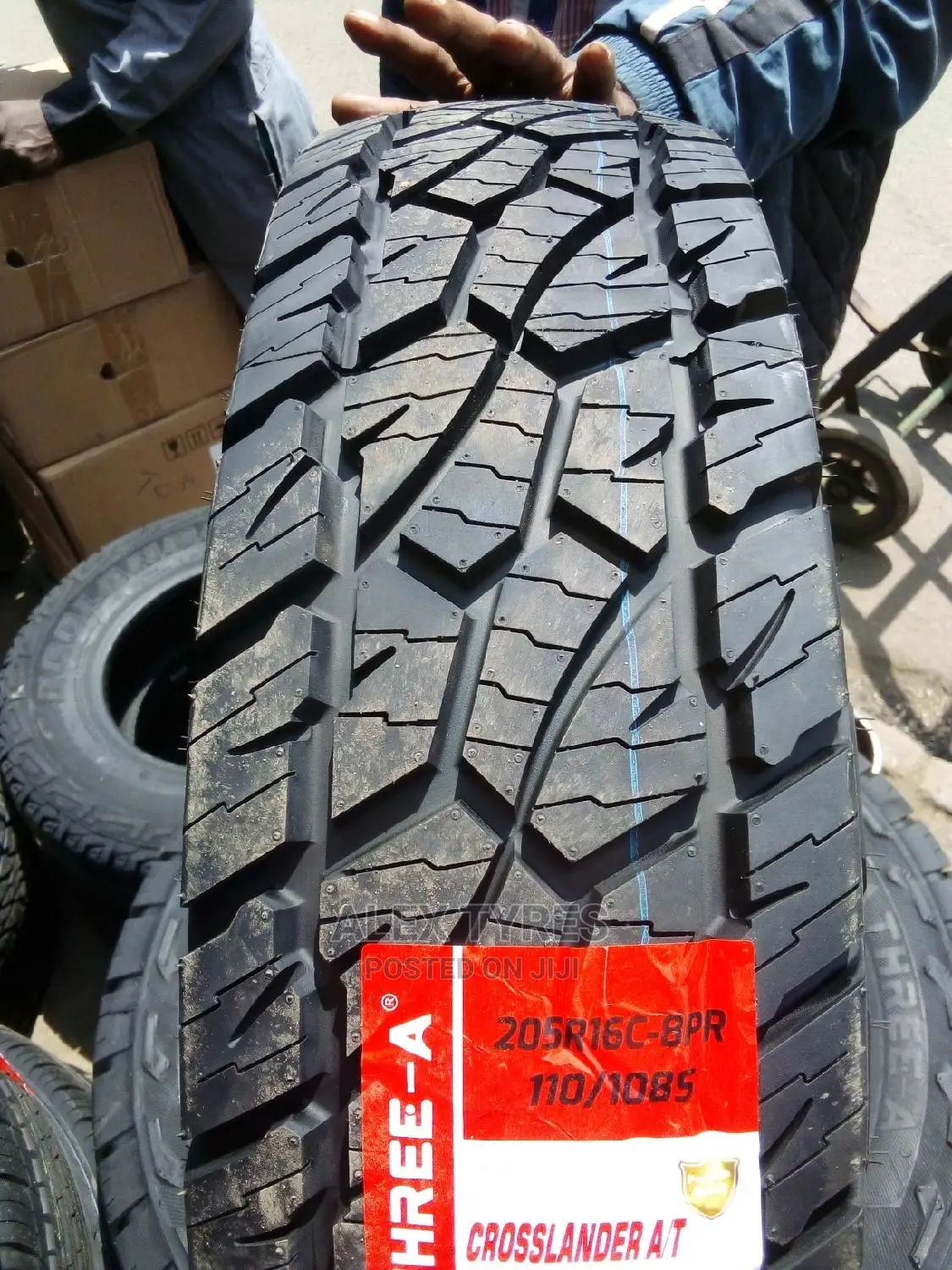 205R16C A/T Three_a Tyres Made in China