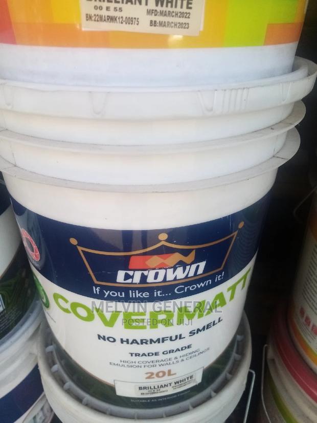 Crown Covermatt Paints - main view