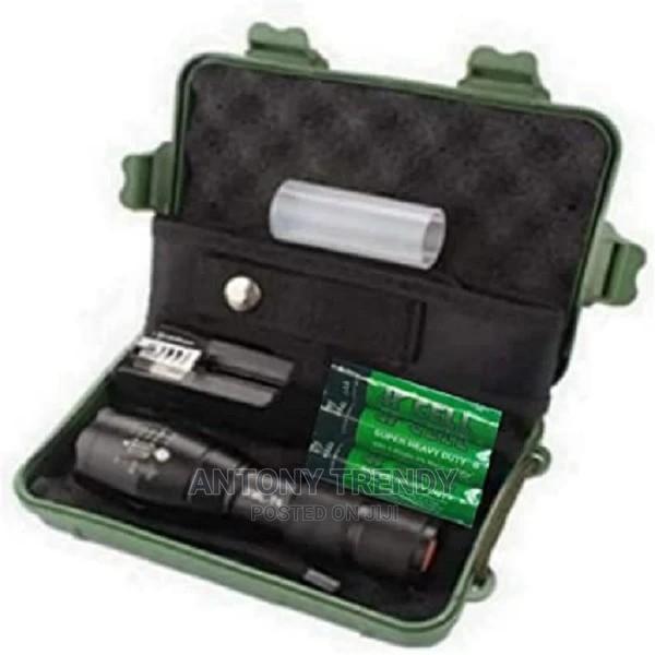 Tactical Camping Flashlight Led Bright Rechargeable Torch.