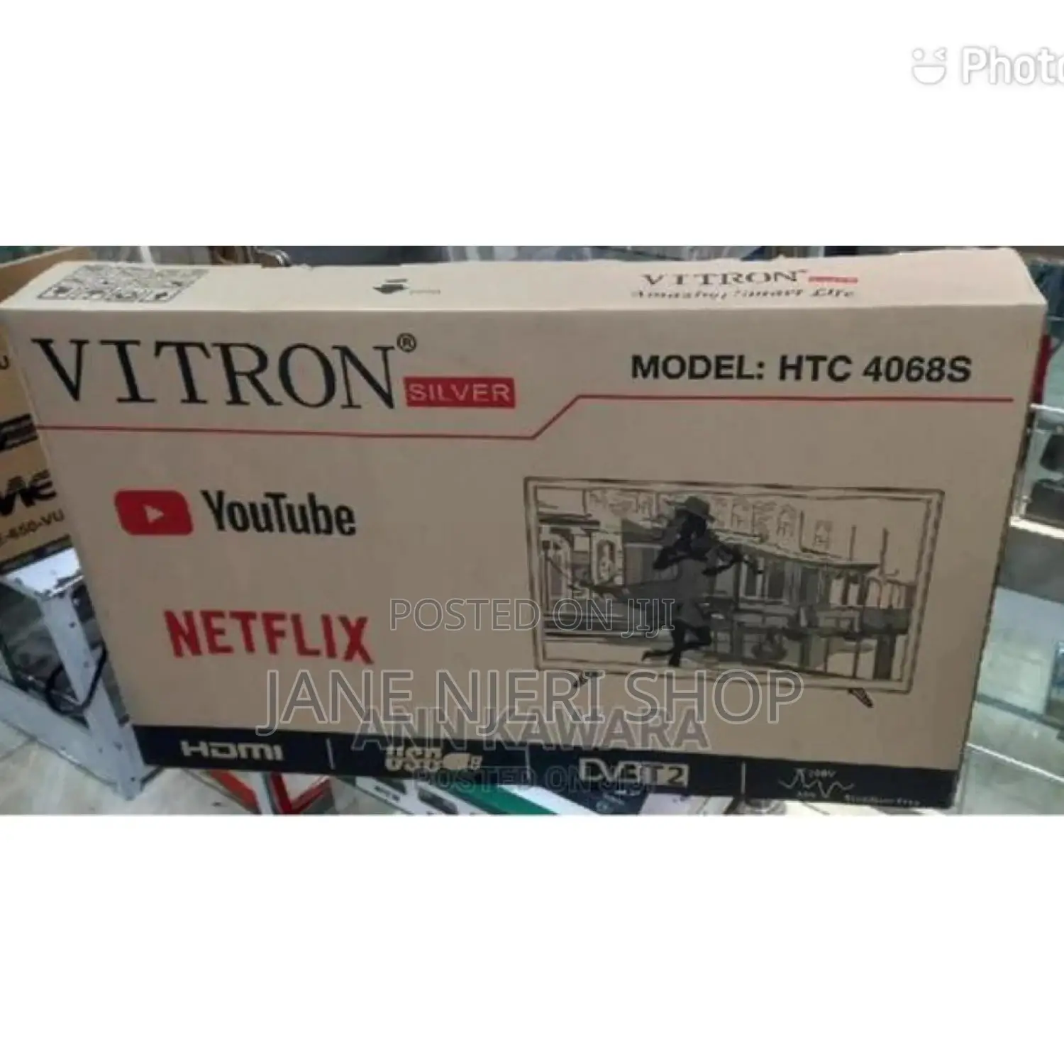 Vitron Tv 40 Inches Smart Android.