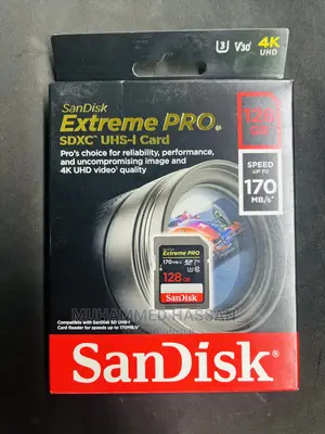 128GB DD Card for Camera Extreme Pro
