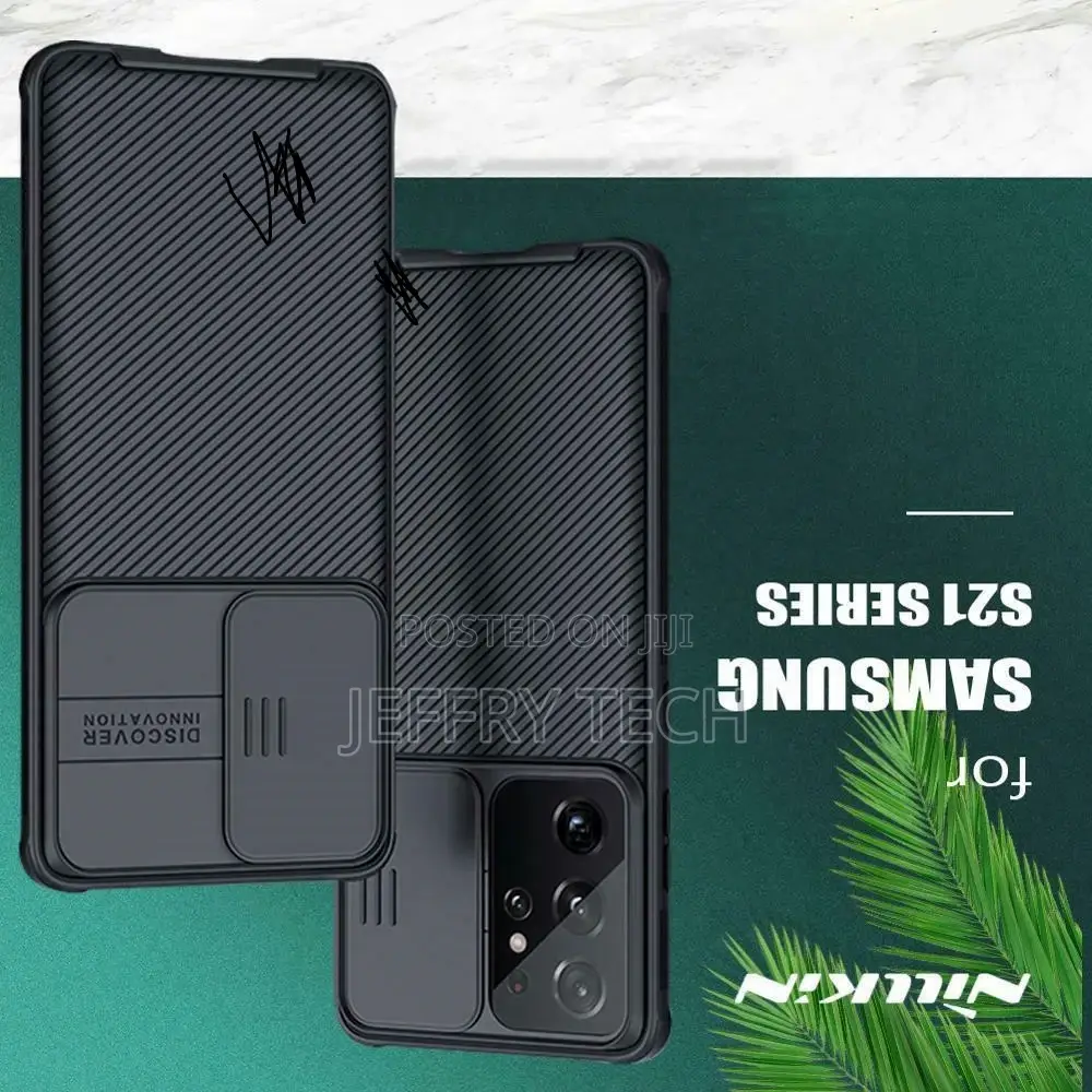 Nillkin Camshield Armor Case Fr Samsung S21 Ultra FE Slide C