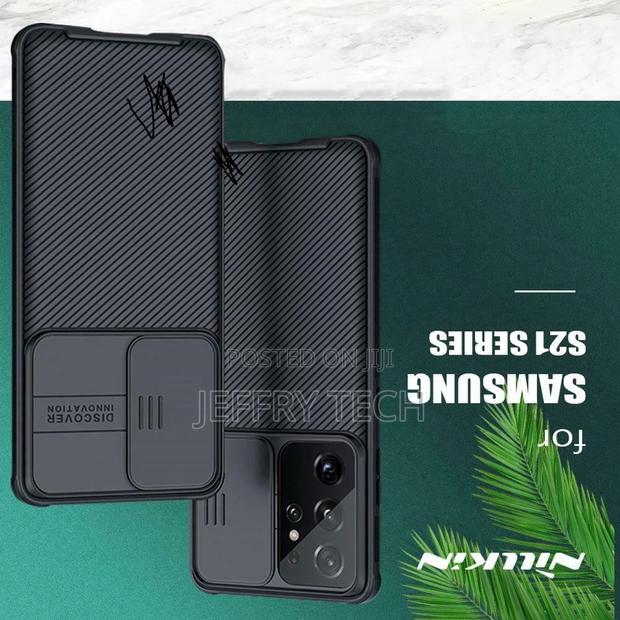 Nillkin Camshield Armor Case Fr Samsung S21 Ultra FE Slide C - thumbnail 2