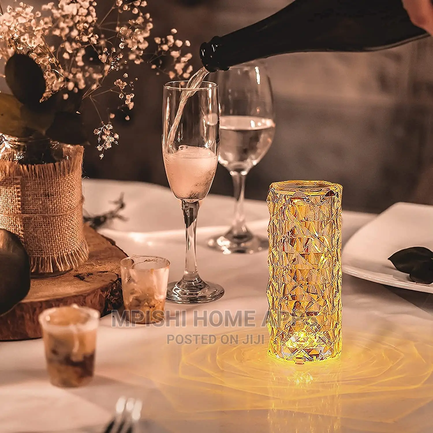 Crystal Table Lamp