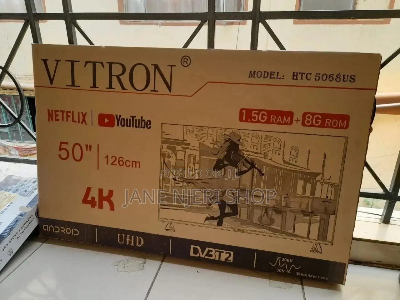 50 Inches Vitron Tv Smart Tv