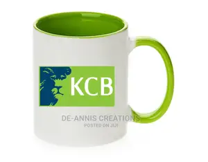 Green Two Tone Branded Mug