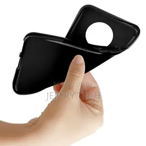 Silicone Case, Glossy Matte Back Cover for Oneplus 7T – Bl