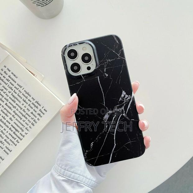 Case for iPhone 13 Pro Max Marble Pattern W Put Up Holder TP - thumbnail 2