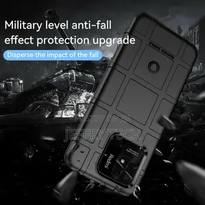 Xiaomi Redmi 10C Armor Shockproof Rubber Slim Matte Flexible